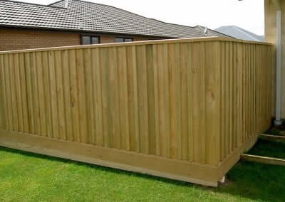 Residential pailing fencing, Christchurch and Selwyn, Canterbury